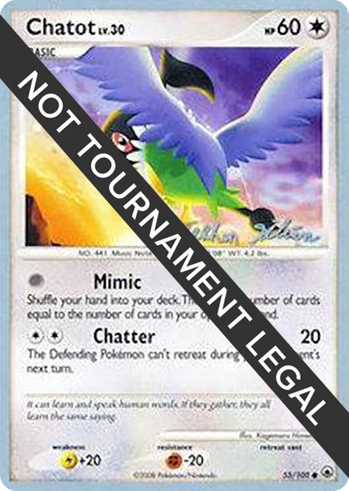 0055 Chatot - 2009 (Stephen Silvestro) Common World Championship Decks