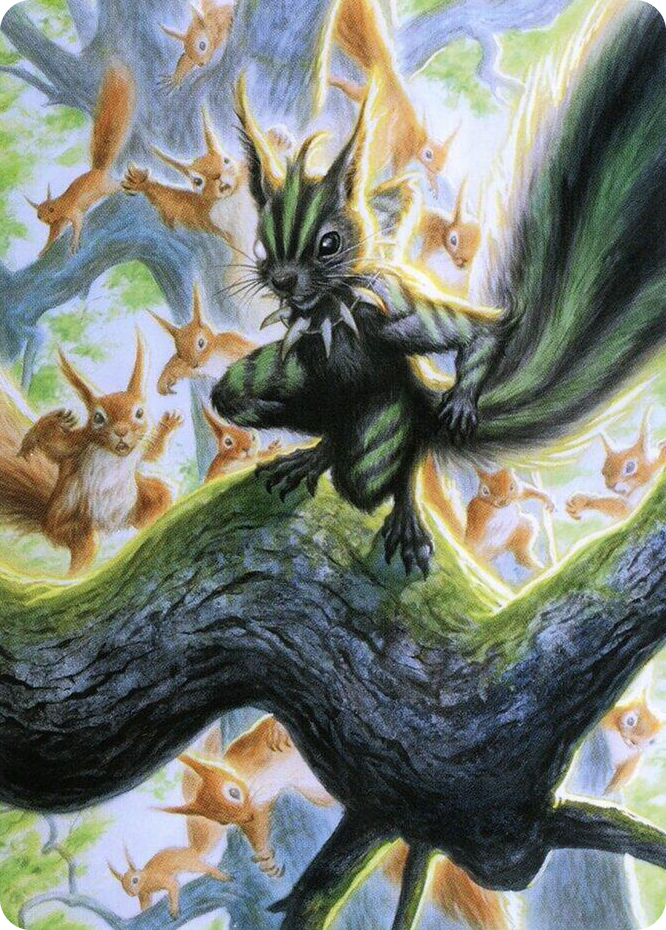 0067 Chatterfang, Squirrel General Art Card (67/81) S Art Series: Modern Horizons 2