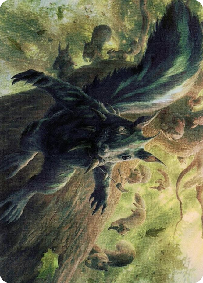 0068 Chatterfang, Squirrel General Art Card (68/81) S Art Series: Modern Horizons 2