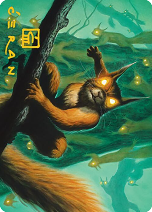 0069 Chatterstorm Art Card (Gold-Stamped Signature) S Art Series: Modern Horizons 2