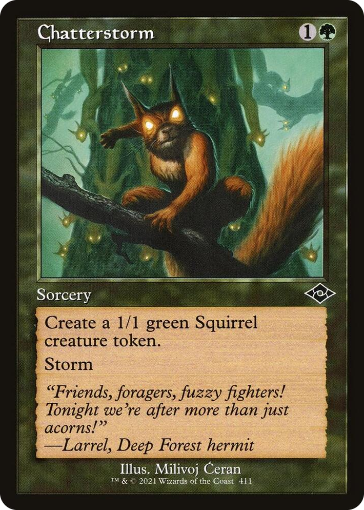 0411 Chatterstorm (Retro Frame) C Modern Horizons 2
