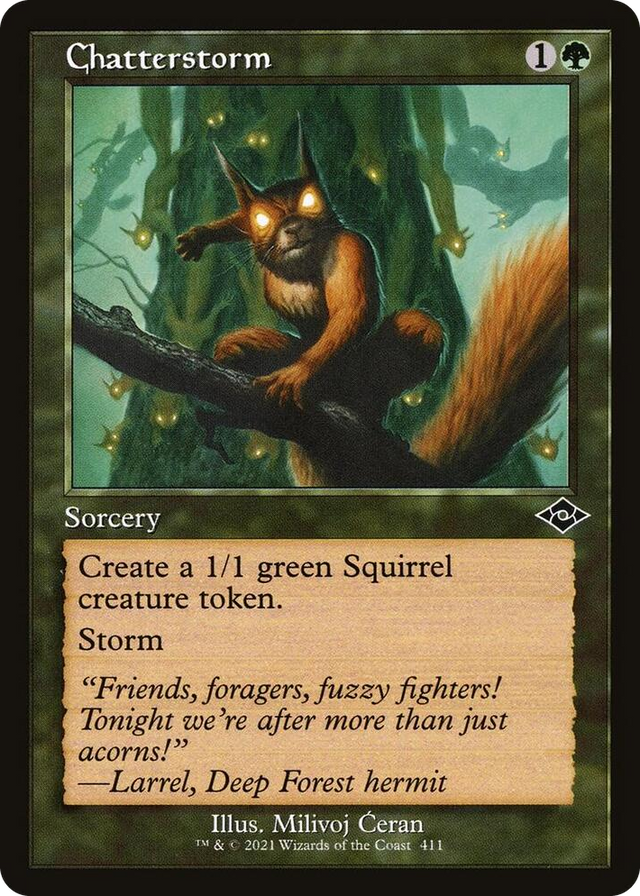 0411 Chatterstorm (Retro Frame) C Modern Horizons 2
