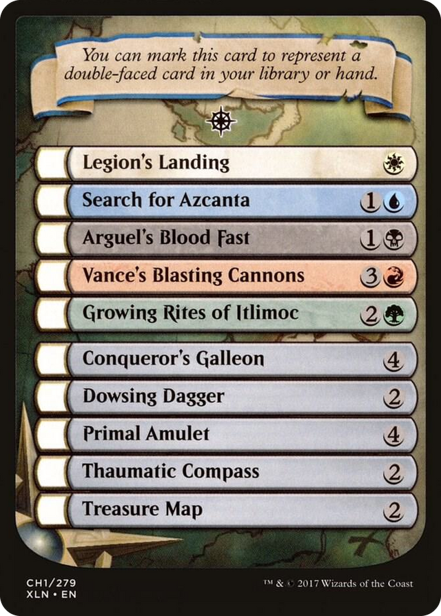 CH001 Checklist Card - Ixalan T Ixalan