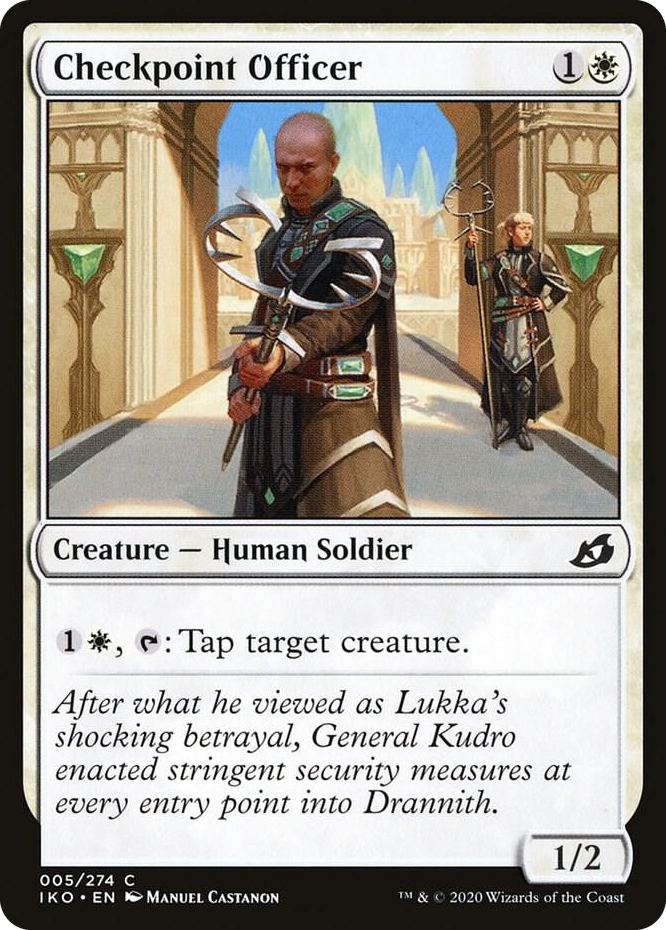 0005 Checkpoint Officer C Lair of Behemoths