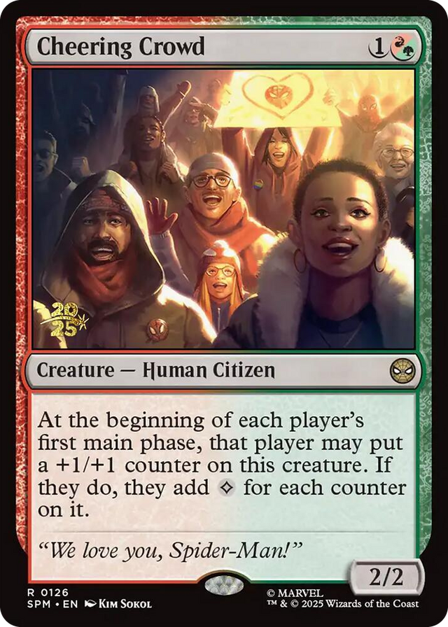 0126 Cheering Crowd R Prerelease Cards