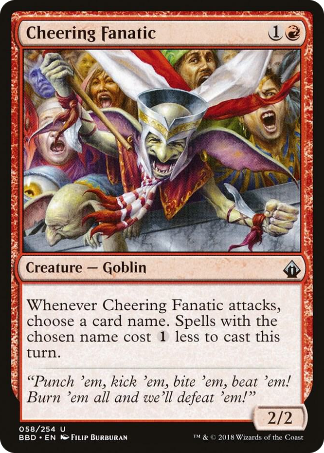 0058 Cheering Fanatic U Battlebond