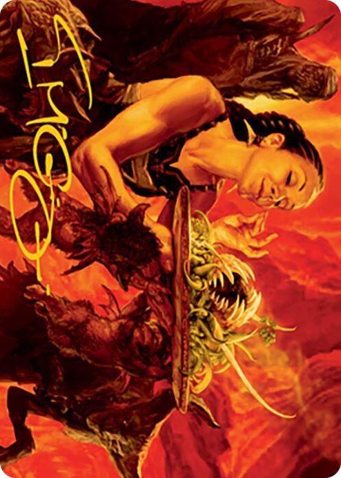 0034 Chef's Kiss Art Card (Gold-Stamped Signature) S Art Series: Modern Horizons 2