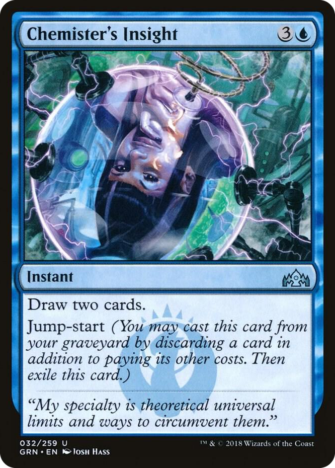 0032 Chemister's Insight U Guilds of Ravnica