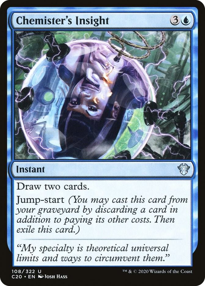 0108 Chemister's Insight U Commander 2020