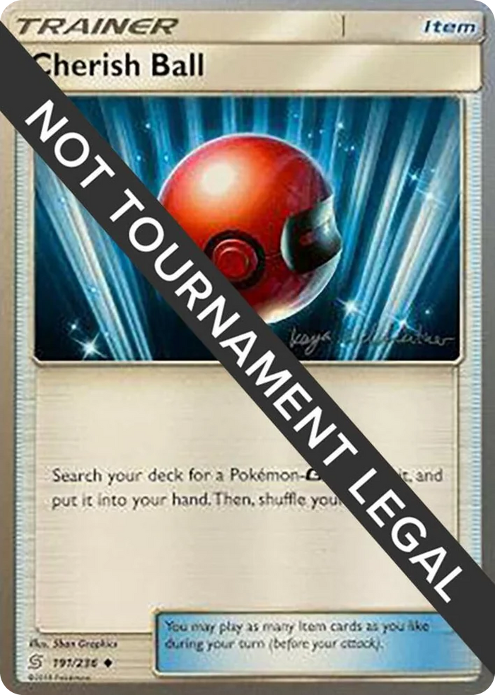 0191 Cherish Ball - 2019 (Kaya Lichtleitner) Uncommon World Championship Decks