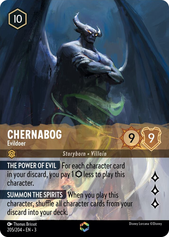 0205 Chernabog - Evildoer (Enchanted) Enchanted Into the Inklands