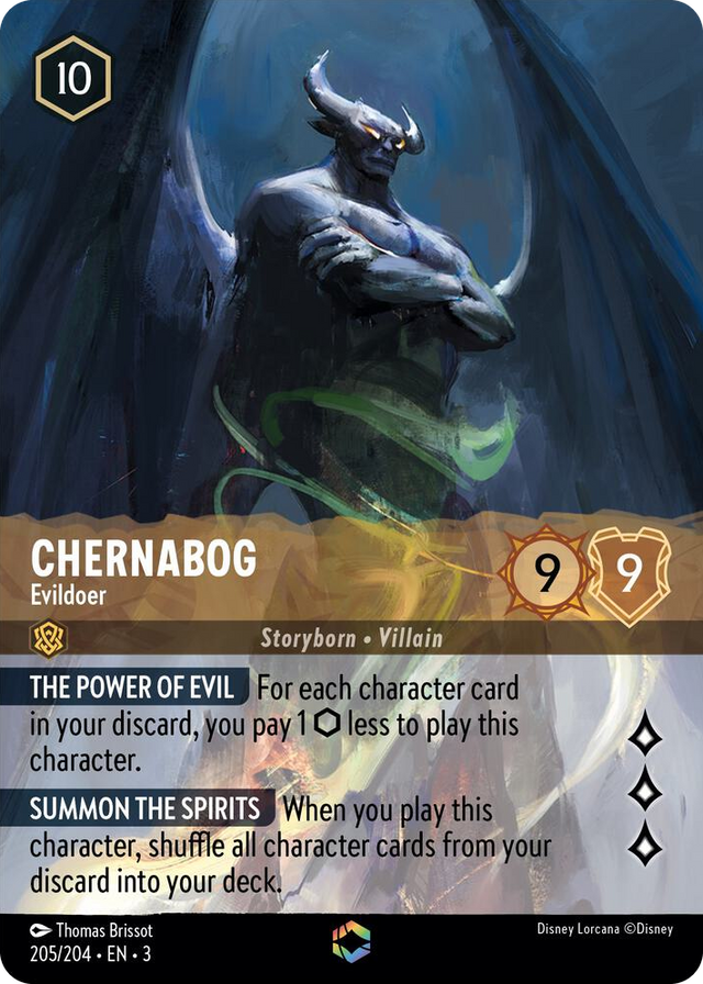 0205 Chernabog - Evildoer (Enchanted) Enchanted Into the Inklands