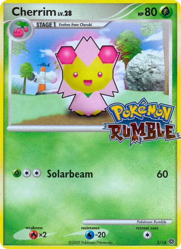 0002 Cherrim Promo Rumble