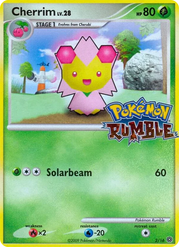 0002 Cherrim Promo Rumble