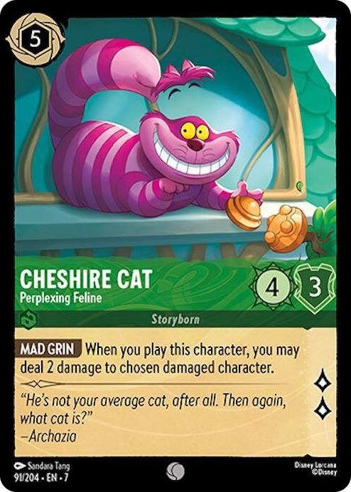 0091 Cheshire Cat - Perplexing Feline Common Archazia's Island