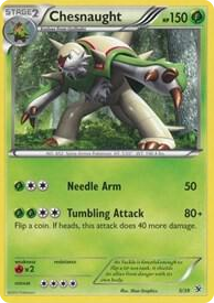 0005 Chesnaught Common Kalos Starter Set