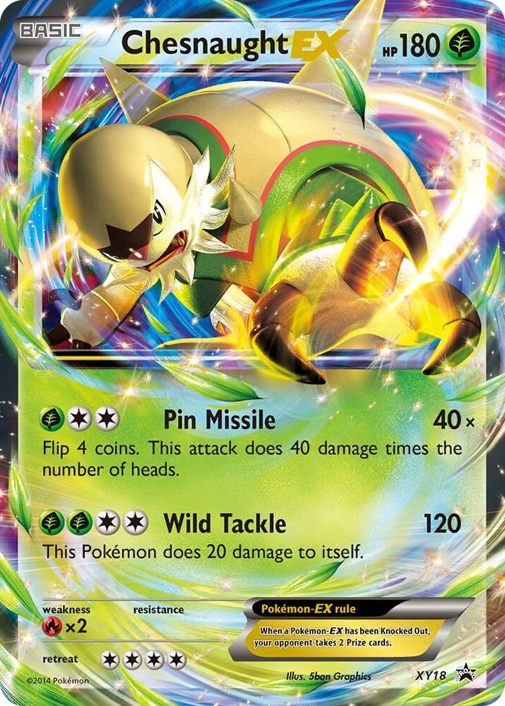 XY018 Chesnaught EX - XY18 Promo XY Promos