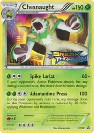 XY068 Chesnaught - XY68 (Prerelease [Staff] Promo XY Promos
