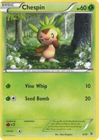 0003 Chespin Common Kalos Starter Set