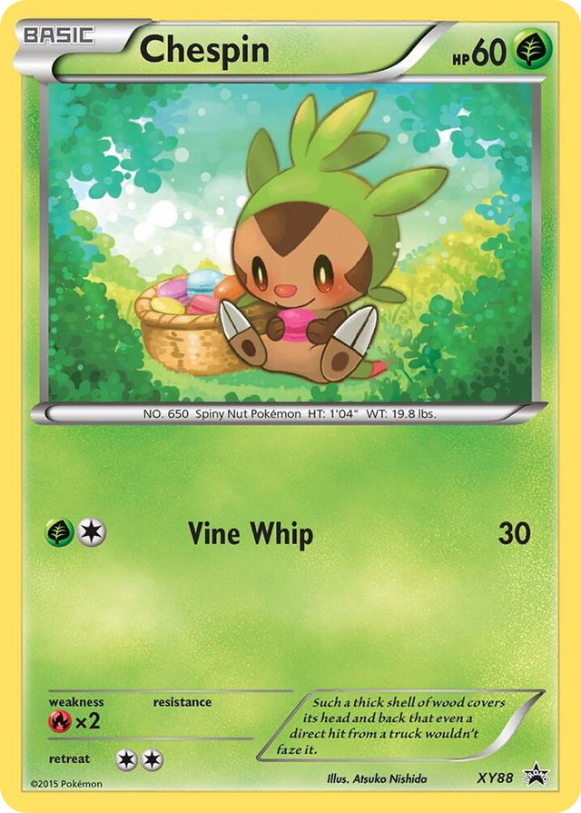 XY088 Chespin (Collector Chest) Promo XY Promos