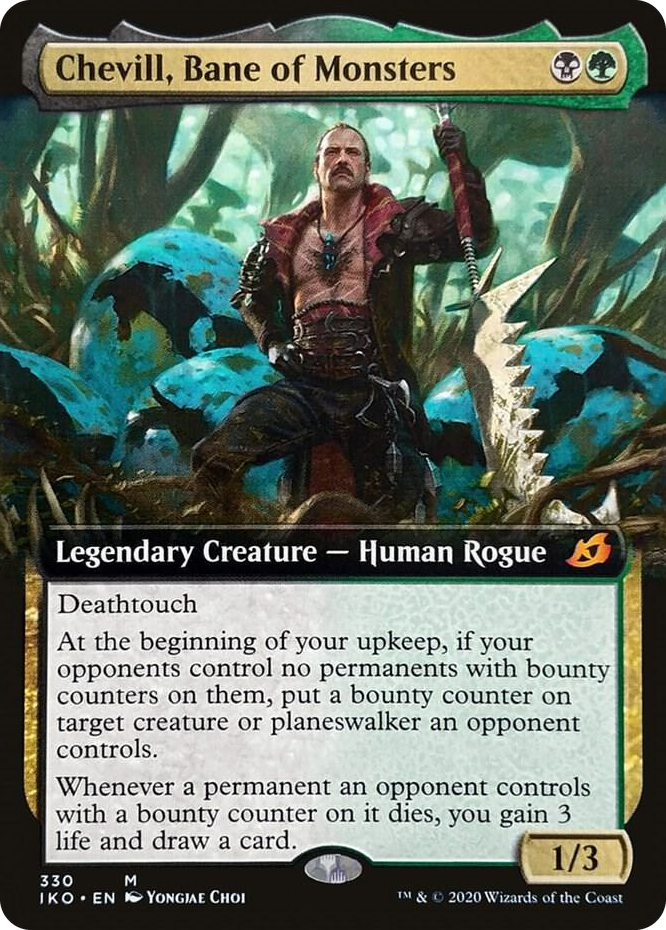 0330 Chevill, Bane of Monsters (Extended Art) M Lair of Behemoths