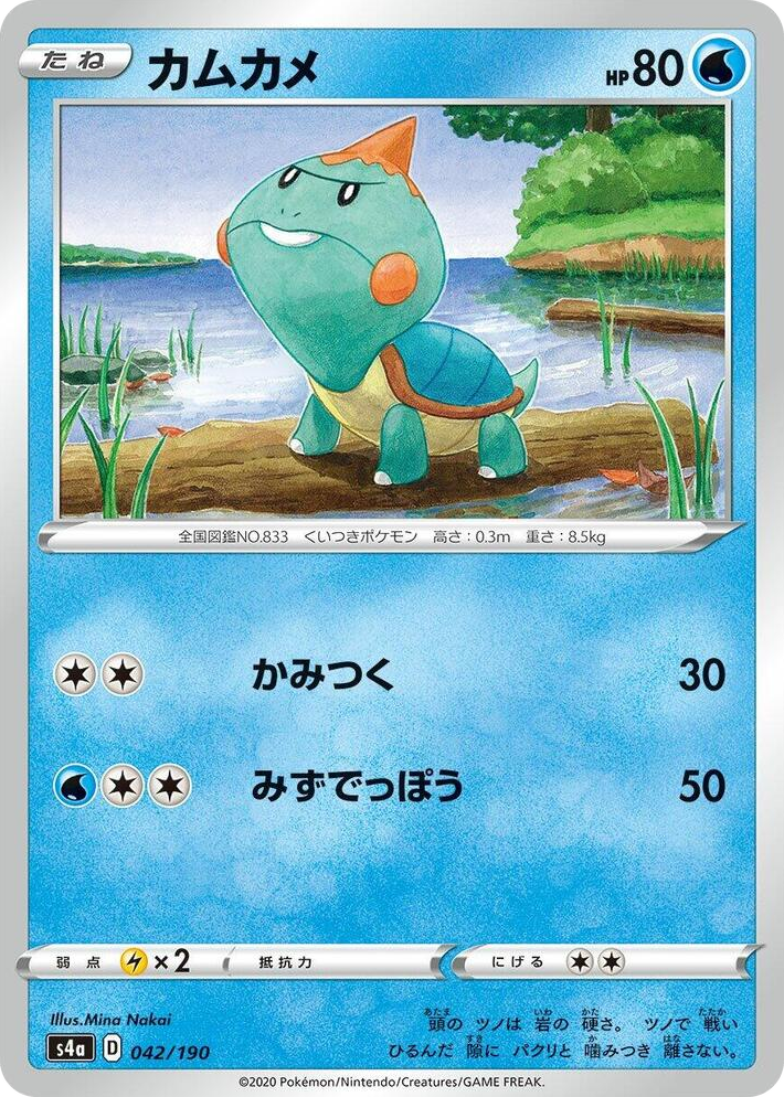0042 Chewtle None Shiny Star V