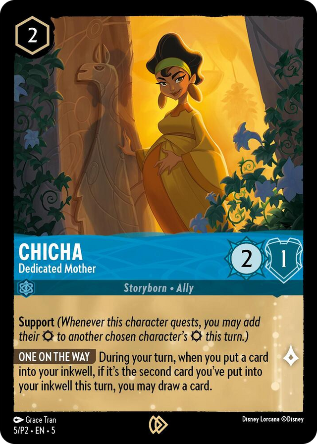 0005 Chicha - Dedicated Mother Promo Disney Lorcana Promo Cards