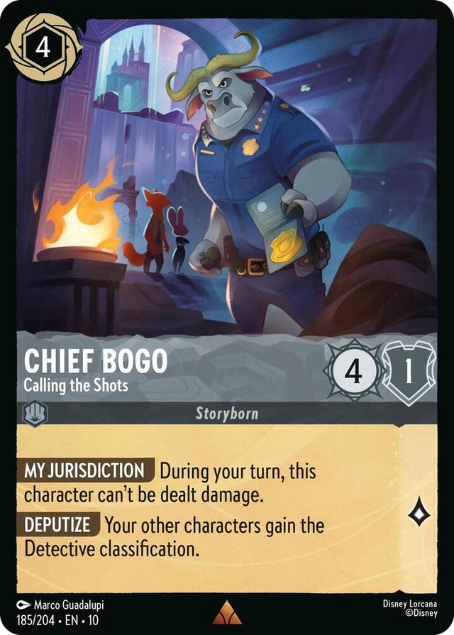 0185 Chief Bogo - Calling the Shots Rare Whispers in the Well