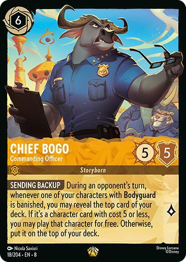 0018 Chief Bogo- Commanding Officer Legendary Reign of Jafar