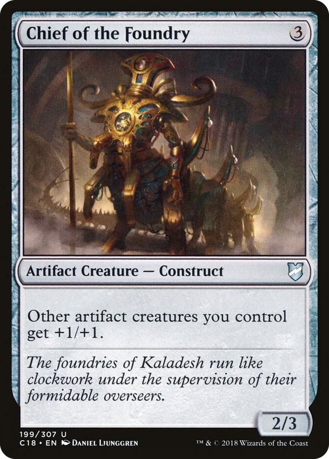 0199 Chief of the Foundry U Commander 2018