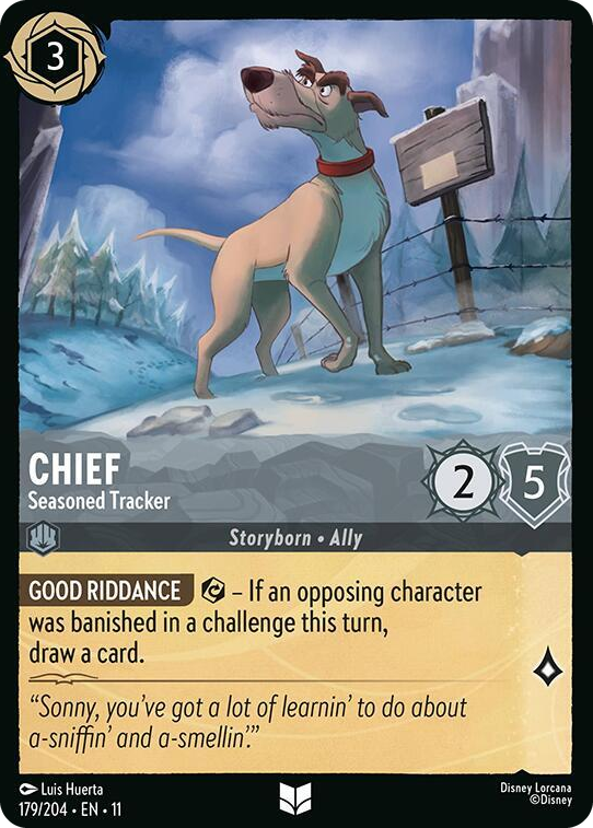 0179 Chief - Seasoned Tracker Uncommon Winterspell