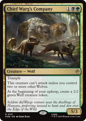 0151 Chief Warg's Company R The Hobbit