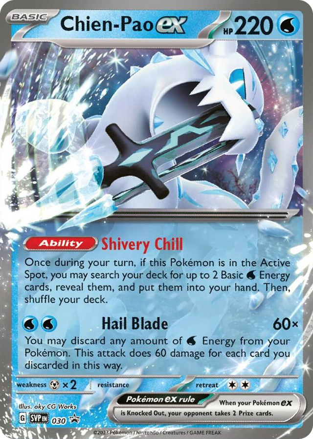 0030 Chien-Pao ex - 030 Promo Scarlet & Violet Promo Cards
