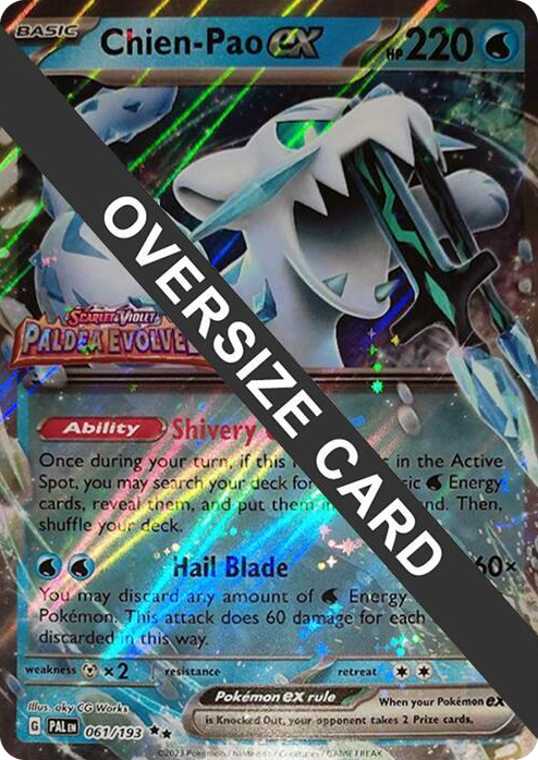 0061 Chien-Pao ex Double Rare Jumbo Cards