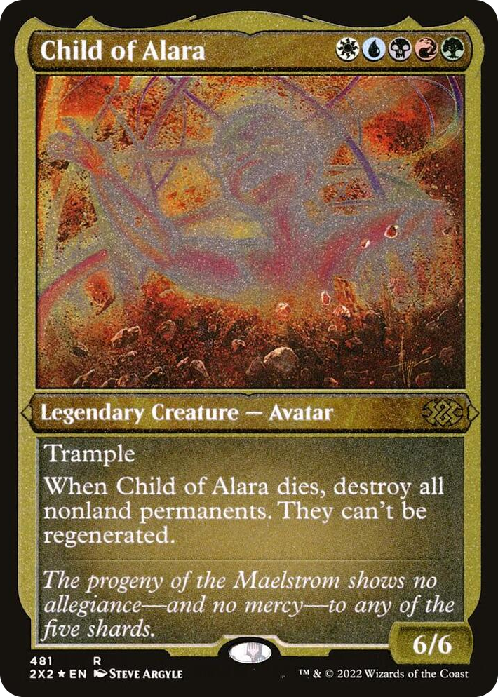 0481 Child of Alara (Foil Etched) R Double Masters 2022