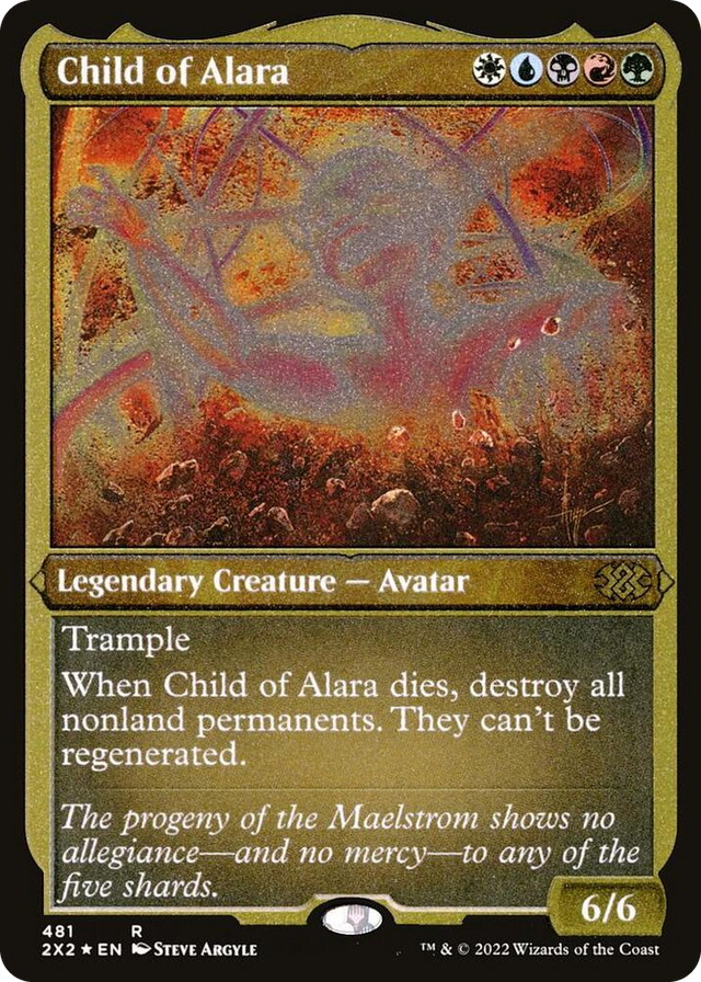 0481 Child of Alara (Foil Etched) R Double Masters 2022