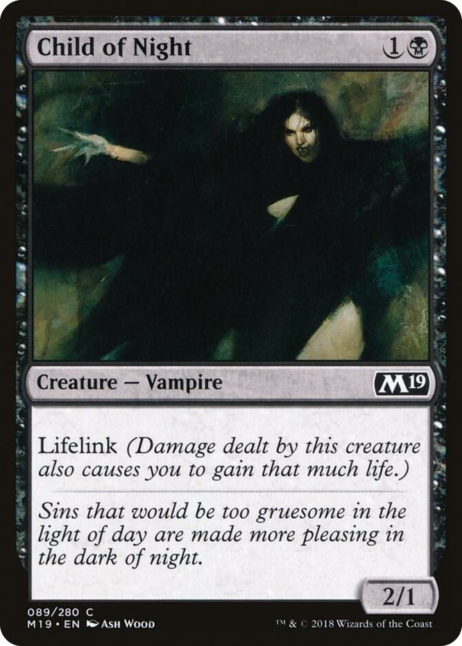 0089 Child of Night C Core Set 2019