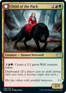 0234 Child of the Pack U Innistrad: Crimson Vow