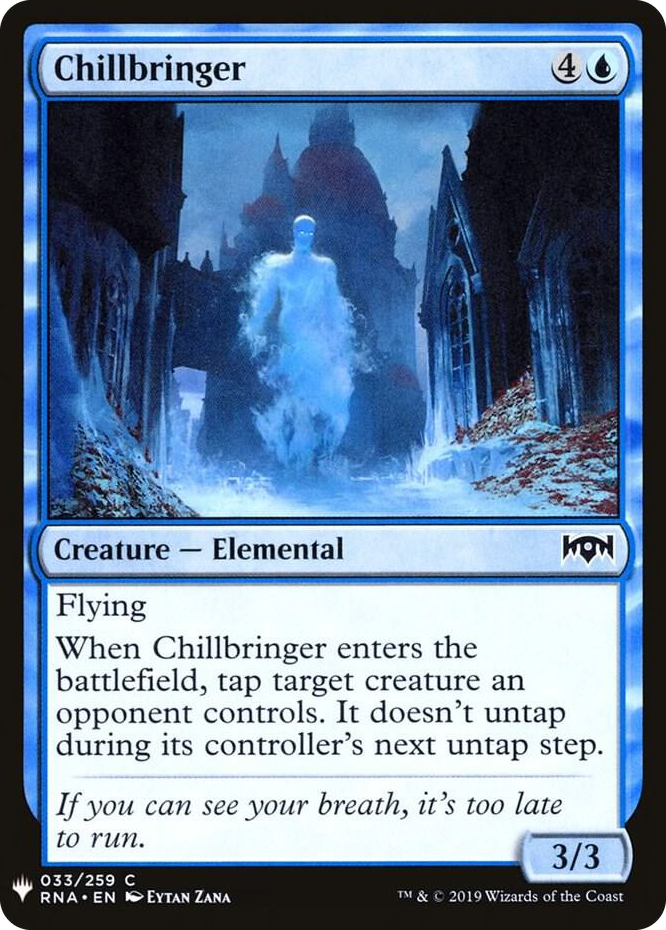 0033 Chillbringer C The List Reprints