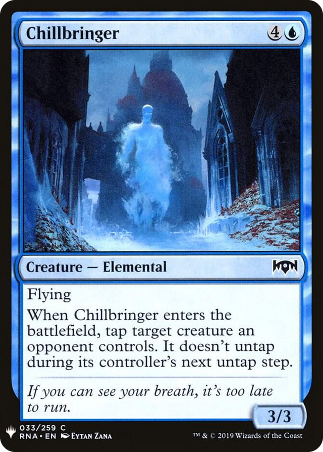 0033 Chillbringer C The List Reprints