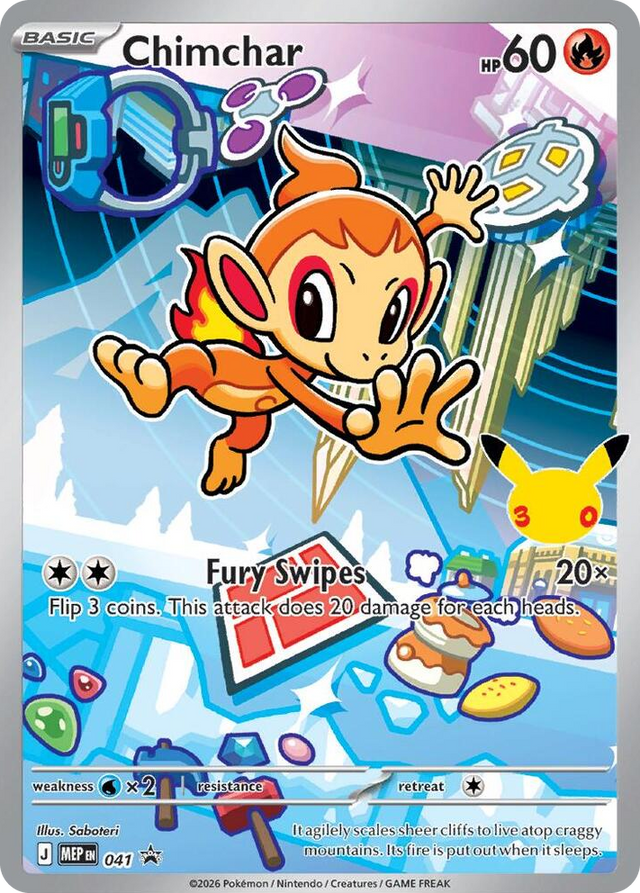 0041 Chimchar - 041 Promo Mega Evolution Promo
