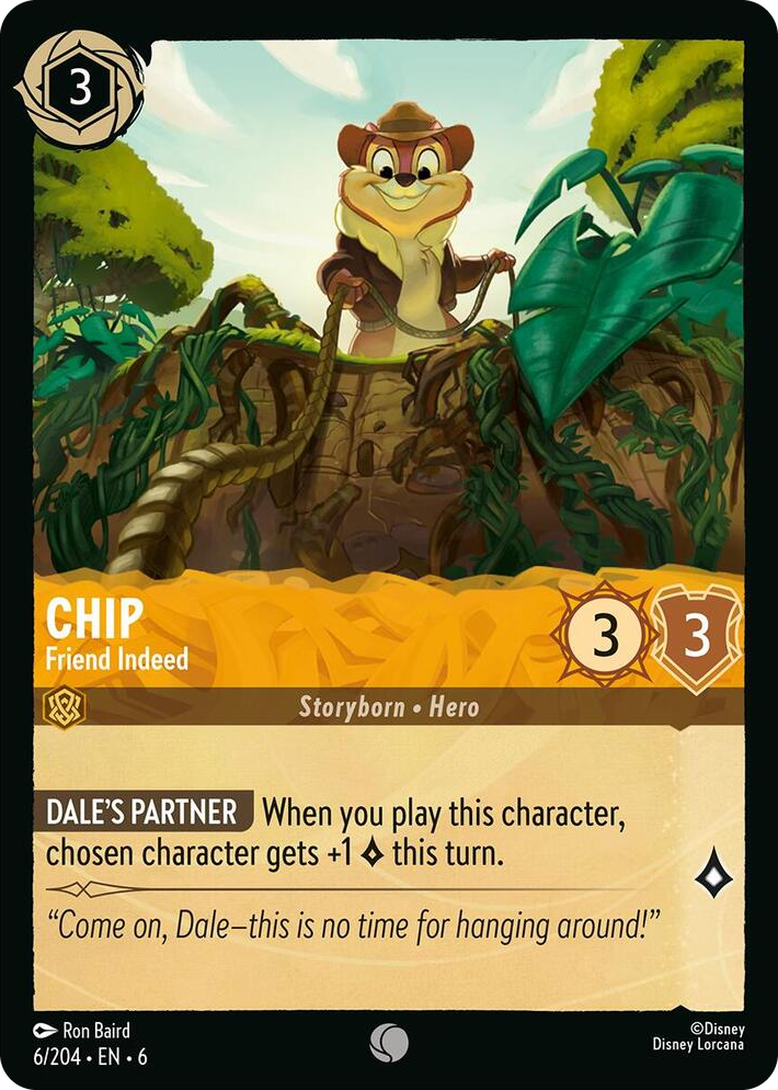 0006 Chip - Friend Indeed Common Azurite Sea