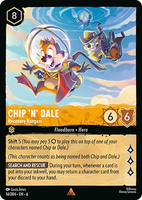 0014 Chip 'n' Dale - Recovery Rangers Rare Azurite Sea