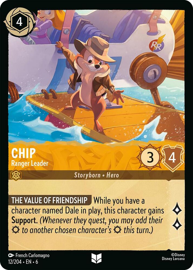 0012 Chip - Ranger Leader Uncommon Azurite Sea