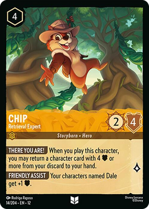 0014 Chip - Retrieval Expert Uncommon Wilds Unknown