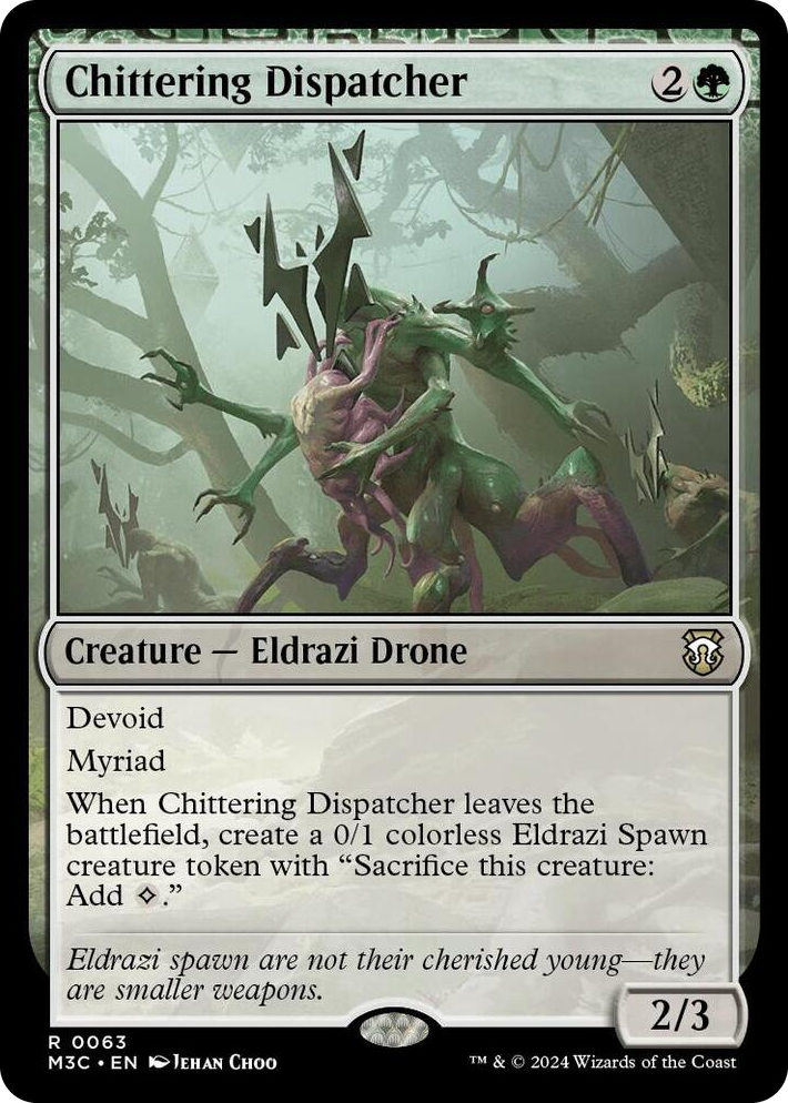 0063 Chittering Dispatcher R Commander: Modern Horizons 3