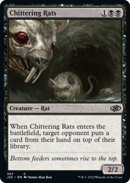 Chittering Rats #387 C - Jumpstart 2022 Pokemon card