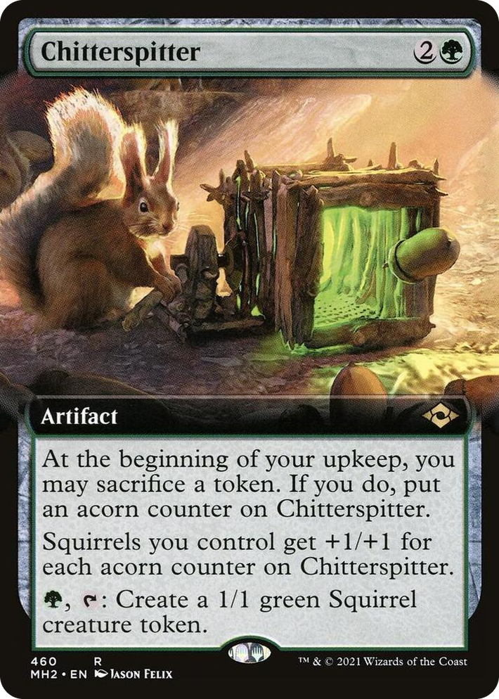 0460 Chitterspitter (Extended Art) R Modern Horizons 2