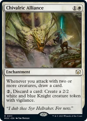 0011 Chivalric Alliance R Commander: March of the Machine