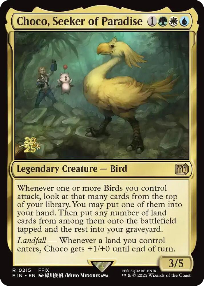 Choco, Seeker of Paradise #215 R - Prerelease Cards Pokemon card